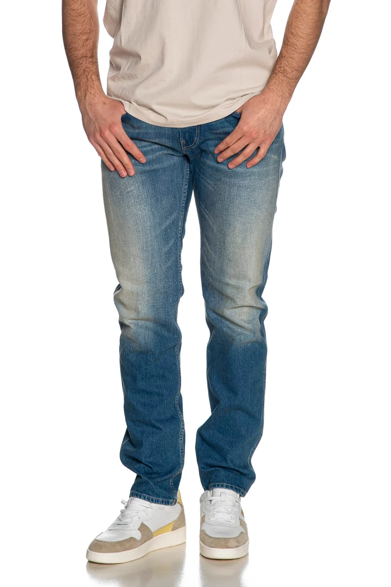 Jeans Replay Anbass Da Uomo Denim Medio Light Blu