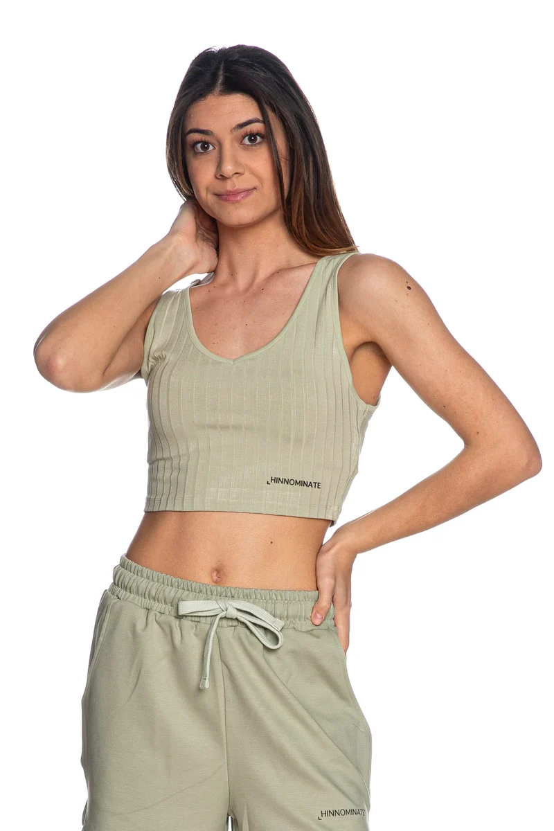 Top Hinnominate Collezione Rodriguez Da Donna Verde Aloe