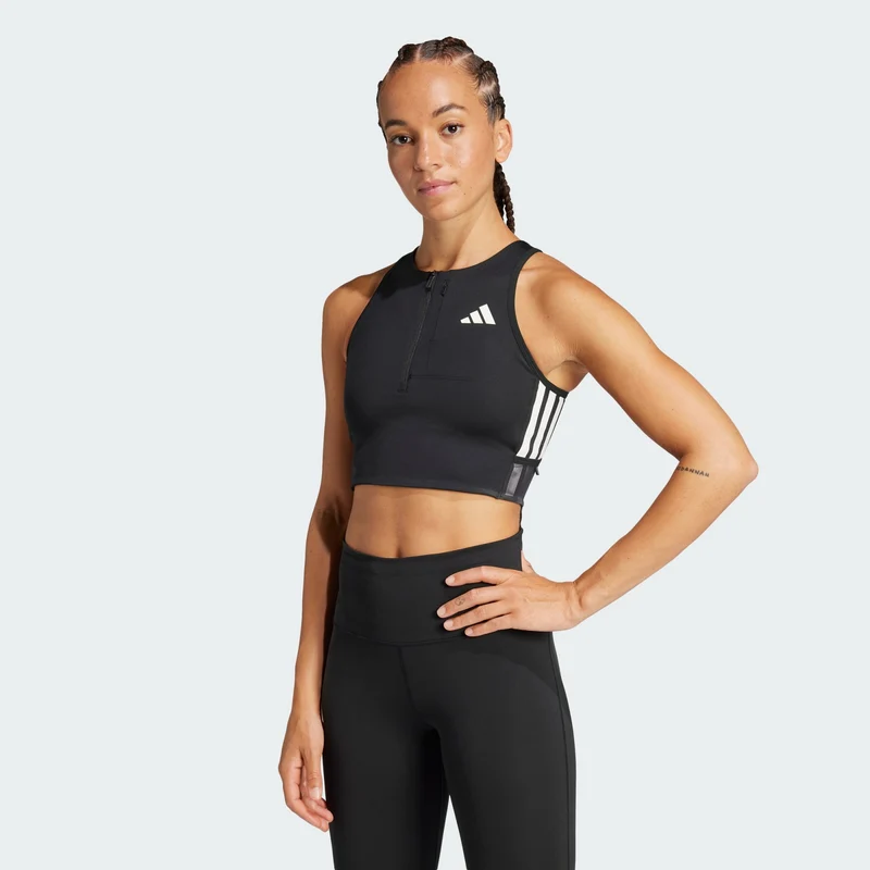 Crop Top adidas Donna adizero Gel Pocket