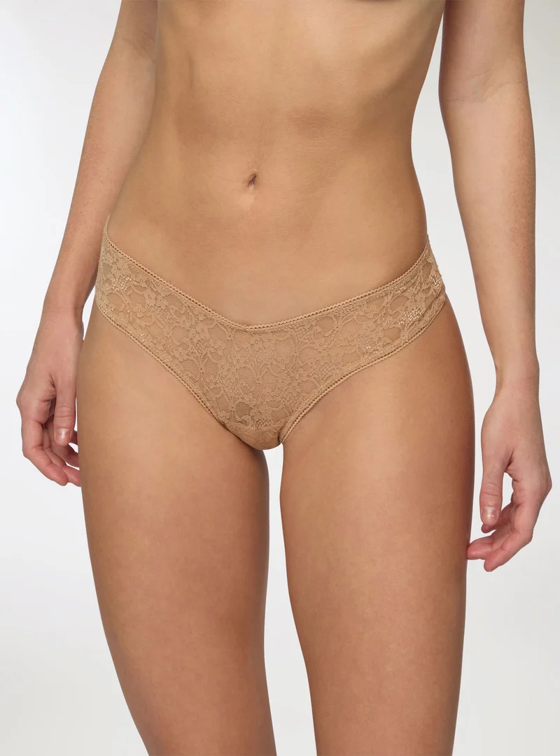 Pack 2 brasiliane v-shape pizzo
