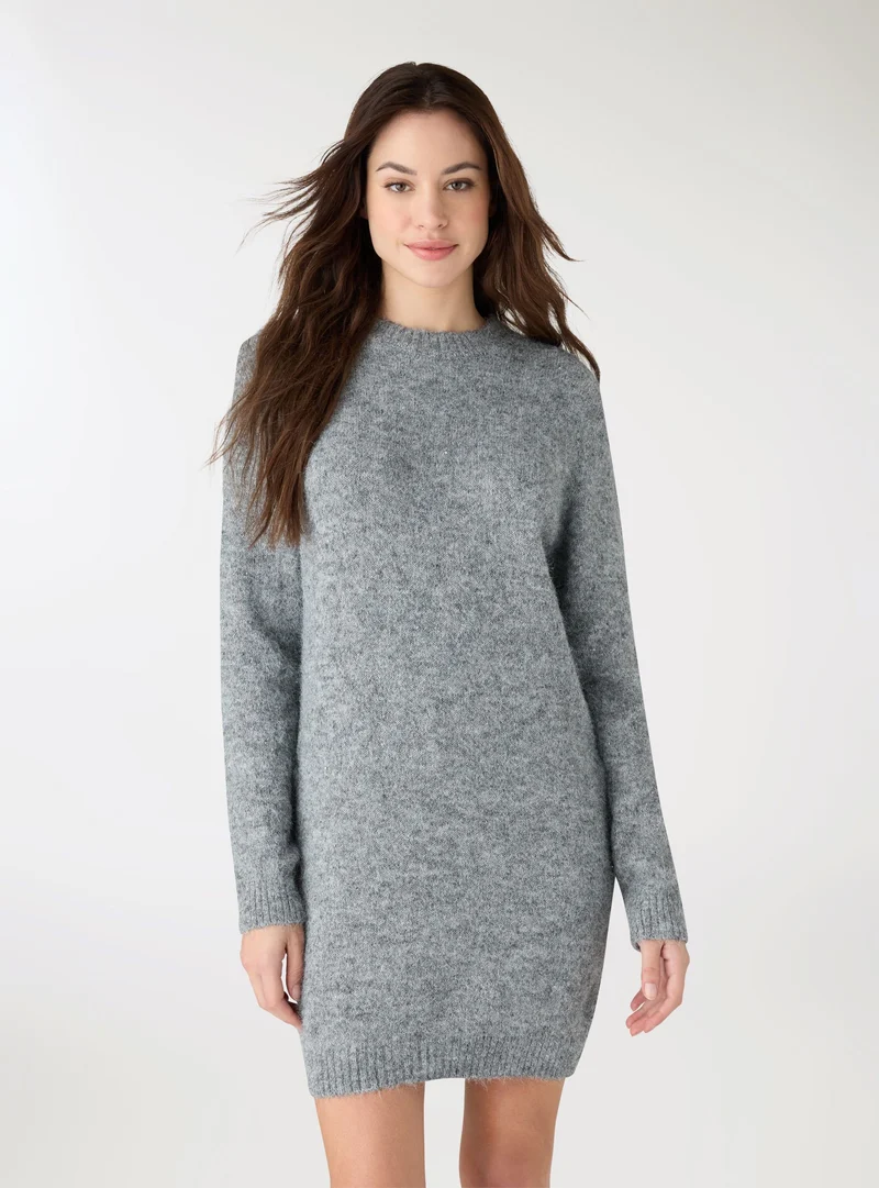 Vestito in maglia effetto luccicante