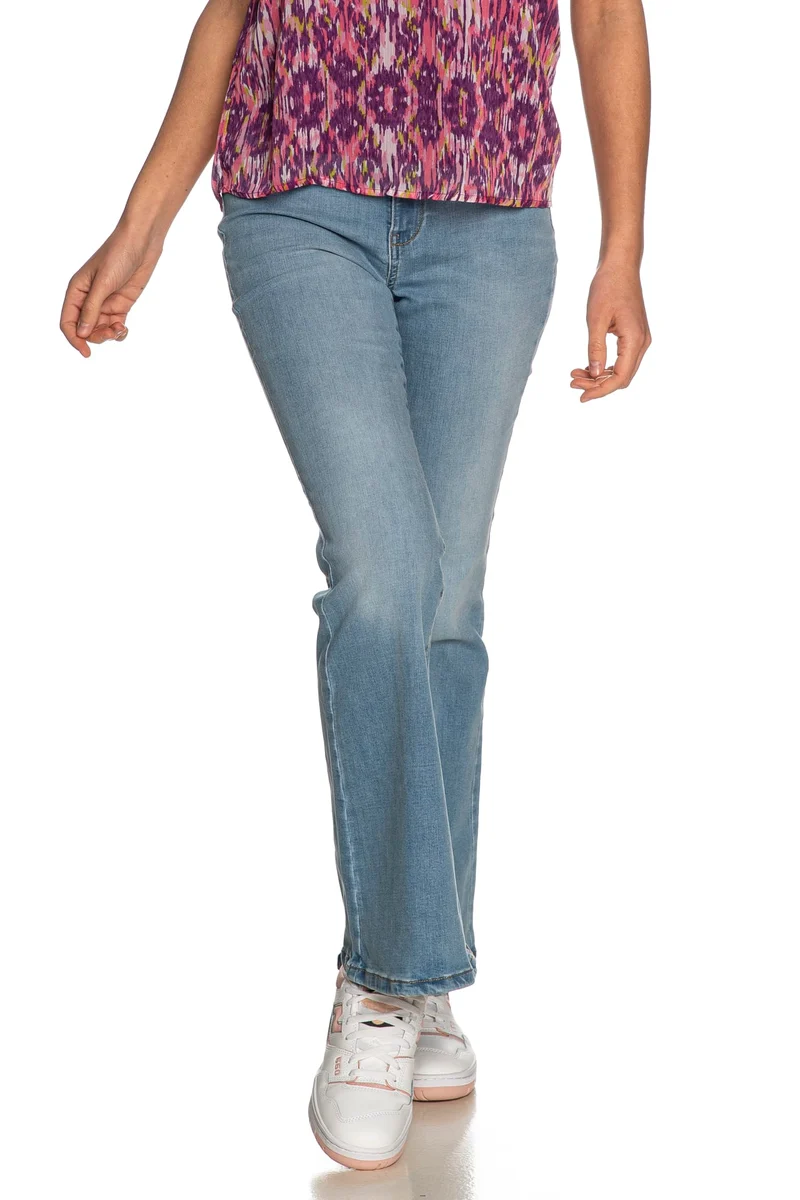 Jeans Only Rose Flared Da Donna Denim Light Medio Blu
