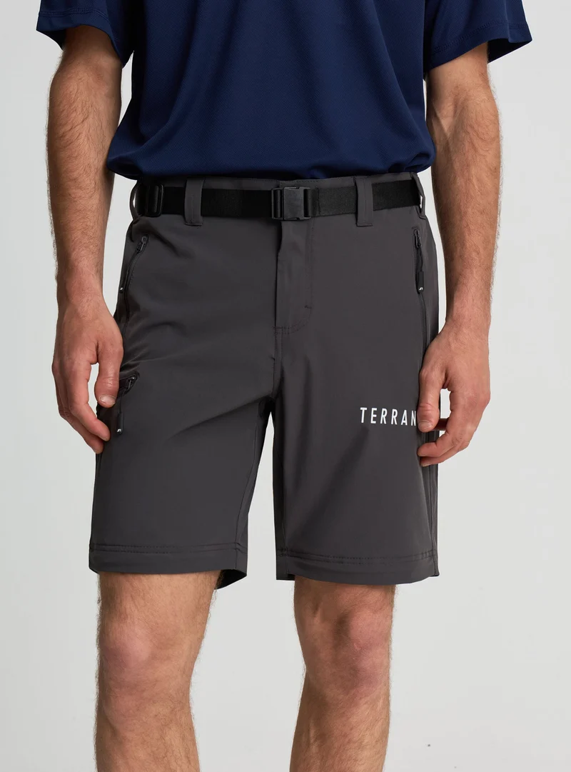 Pantaloni trekking trasformabili con zip