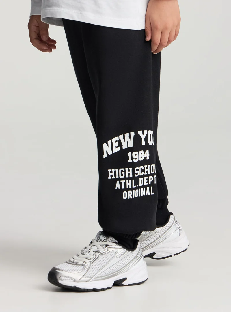 Pack 3 pantaloni ginnici con stampa