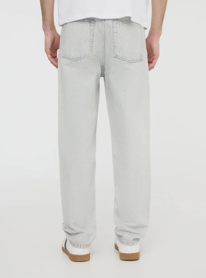 Jeans baggy acid wash