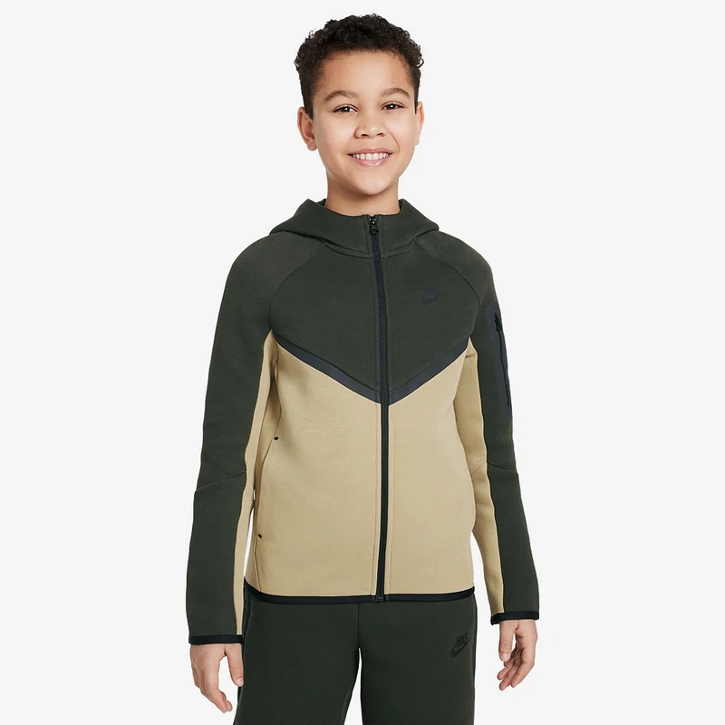 Nike Felpa con cappuccio e zip a tutta lunghezza – Ragazzo/a