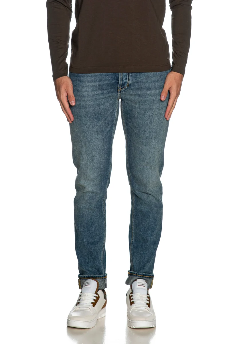 Jeans Siviglia Marotta Da Uomo Denim Blu Medio