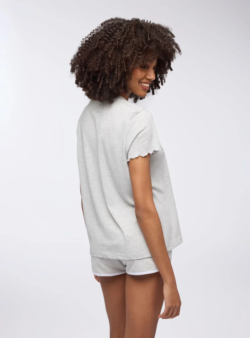 Pack 2 t-shirt a tinta unita pigiama