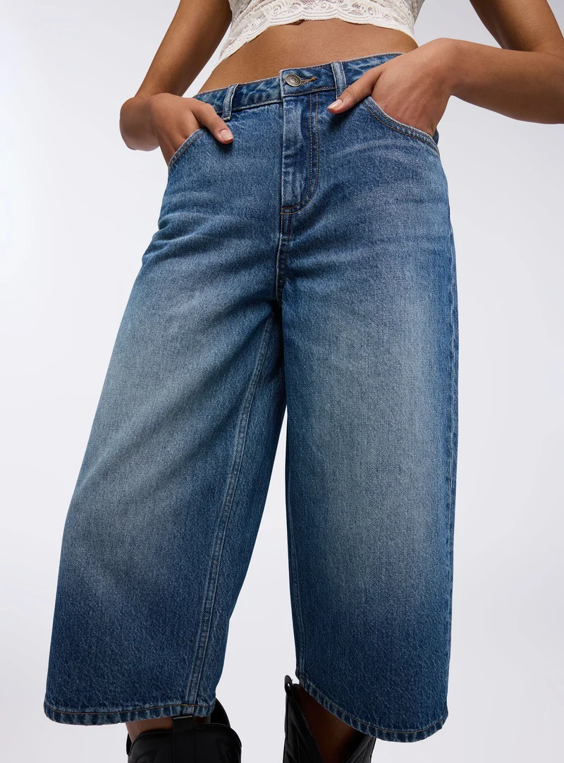 Jorts straight effetto sabbiato