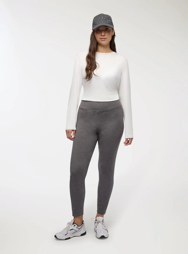 Leggings lunghi vita alta