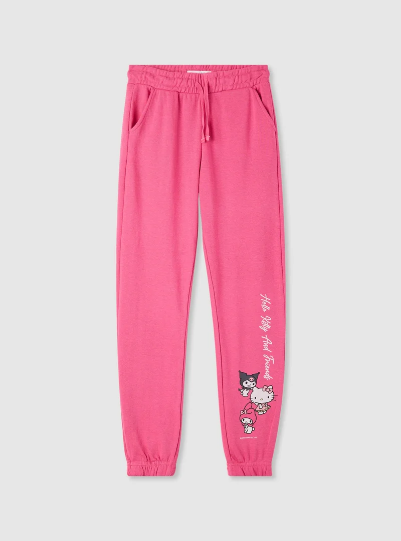 Pantaloni tuta con stampa Hello Kitty®