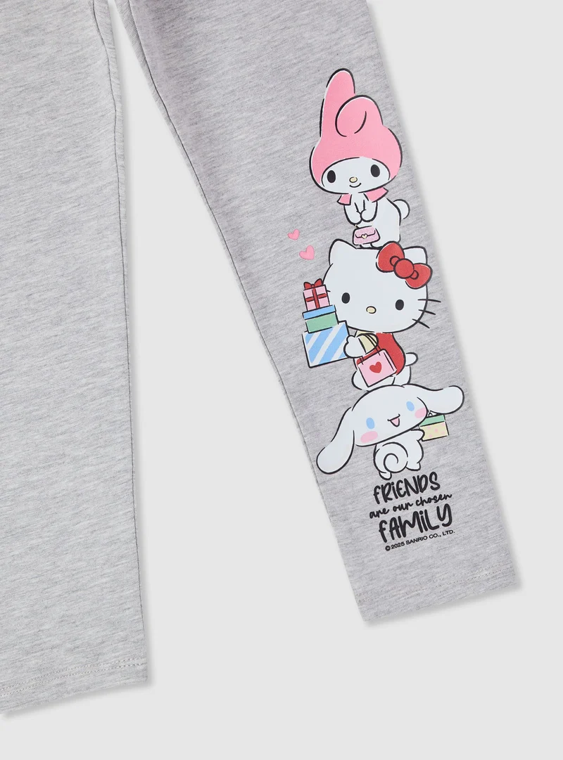 Leggings lunghi con stampa Hello Kitty®