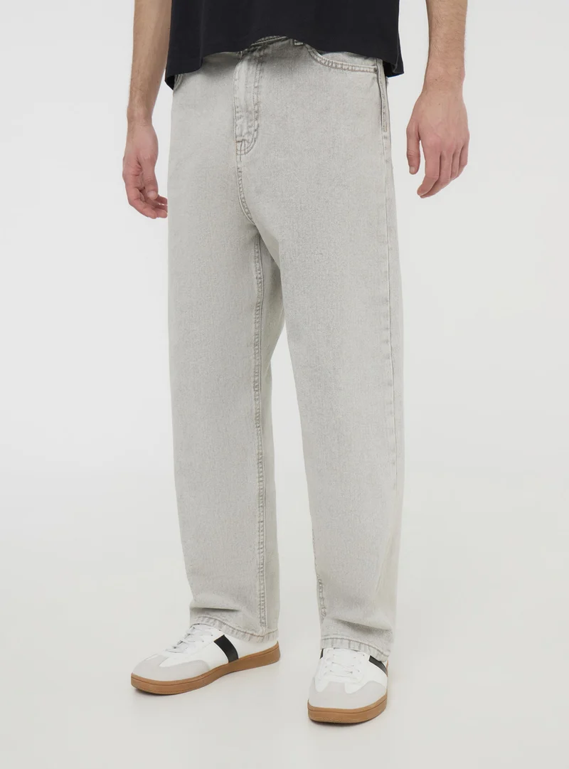 Jeans super-baggy acid wash