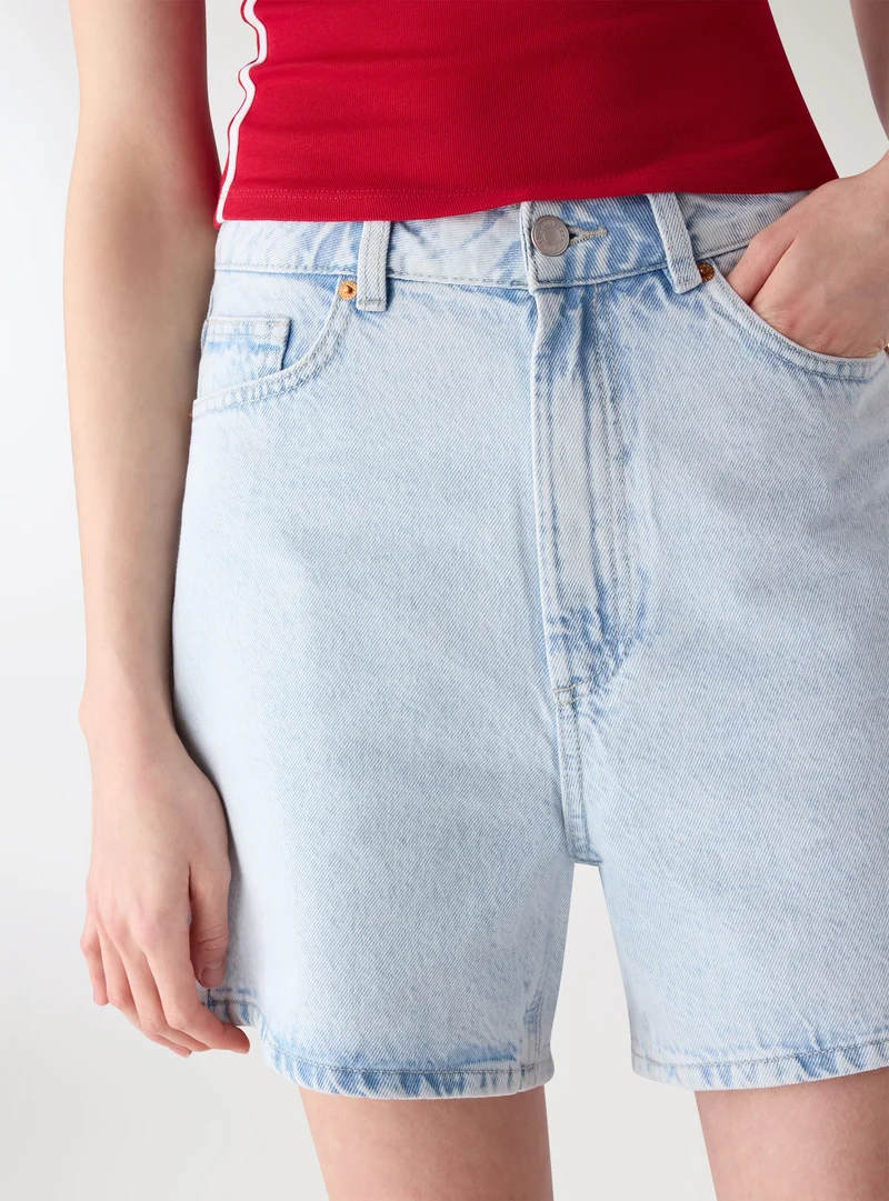 Bermuda jeans cinque tasche