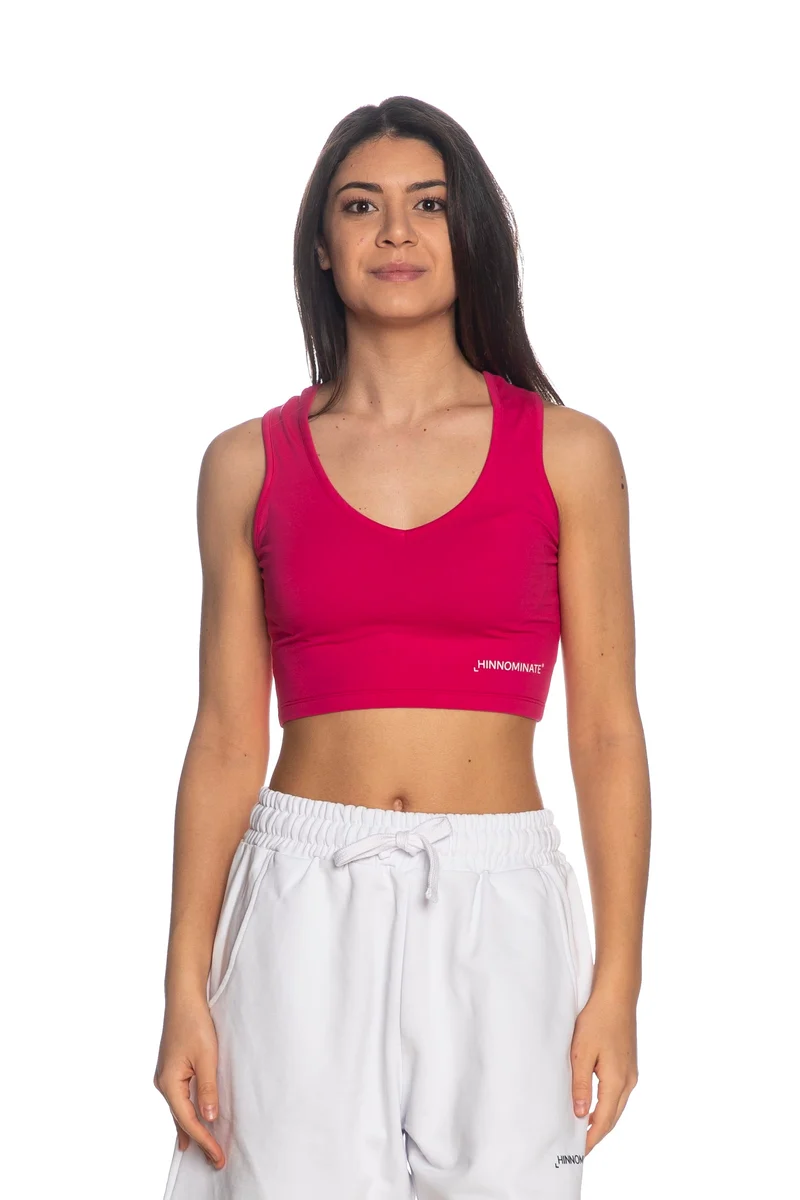 Top Hinnominate Collezione Rodriguez Bi Stretch Da Donna Fuxia