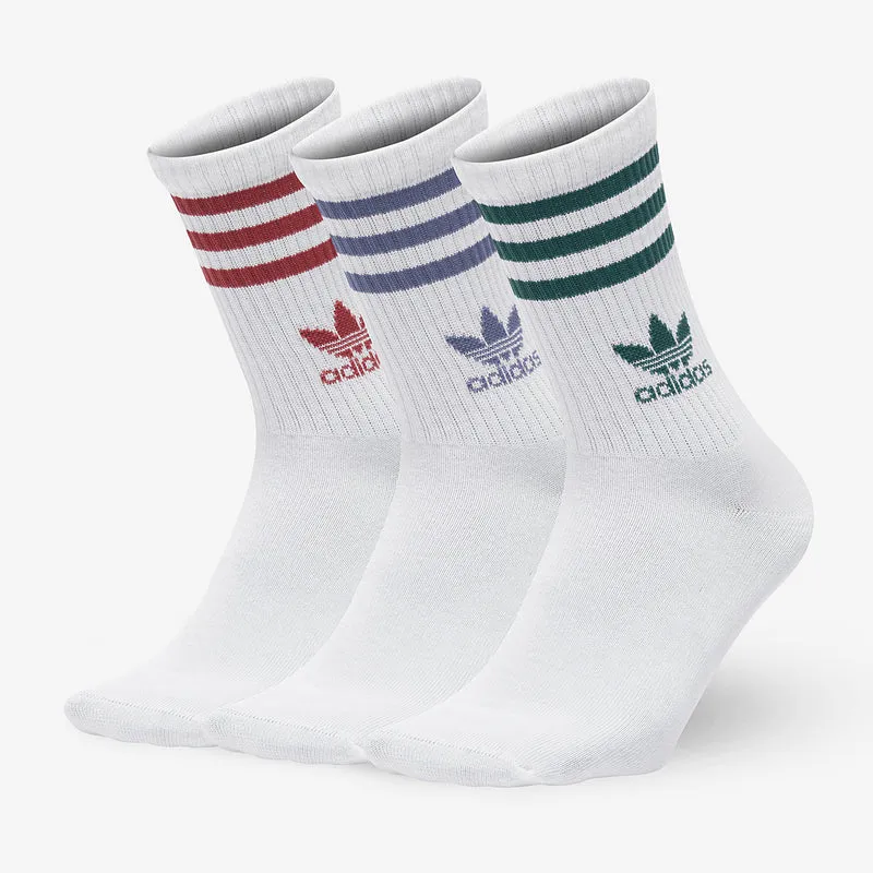 Calze adidas Originals Mid Cut 3 Paia Crew