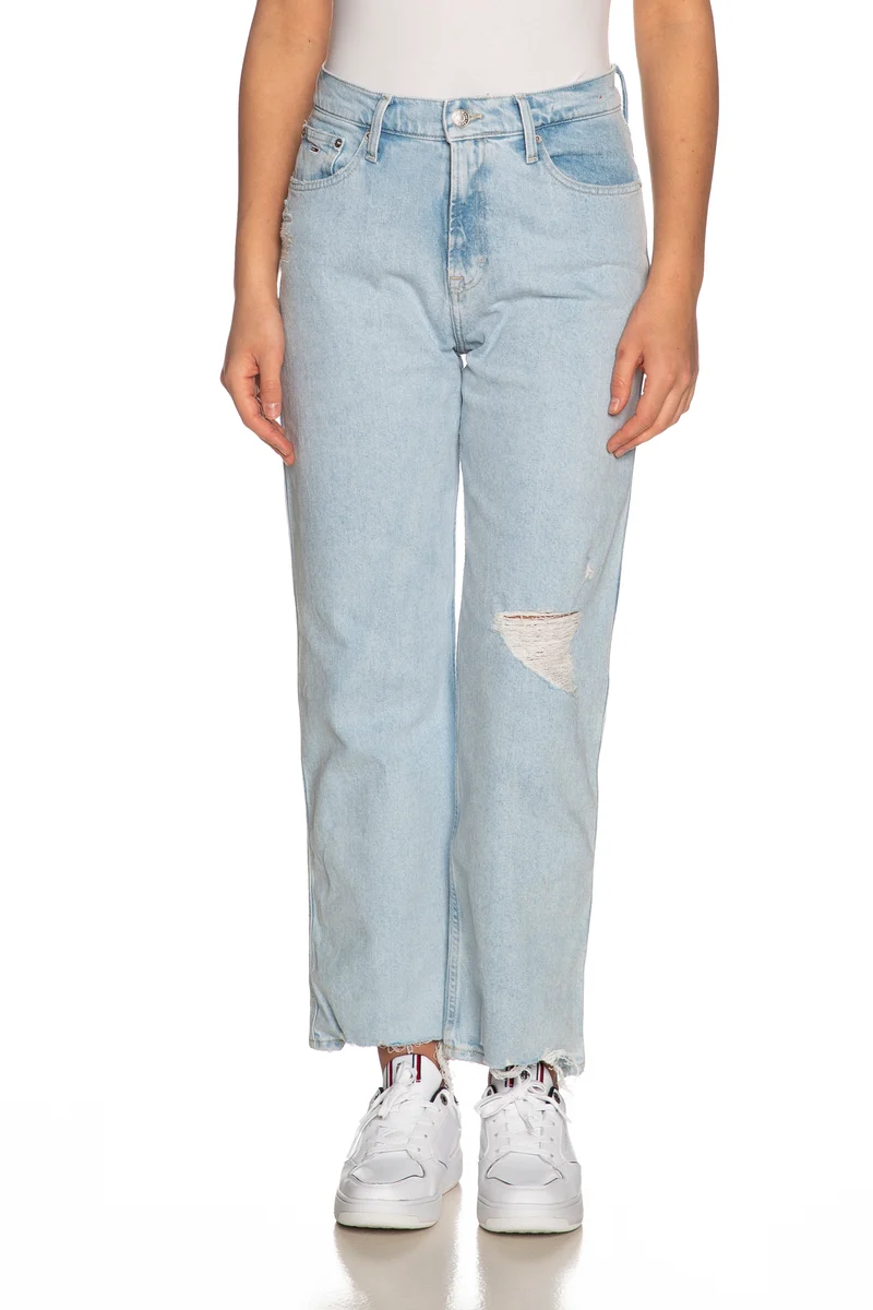 Jeans Tommy Hilfiger Da Donna Betsy Mr Denim Light Blu