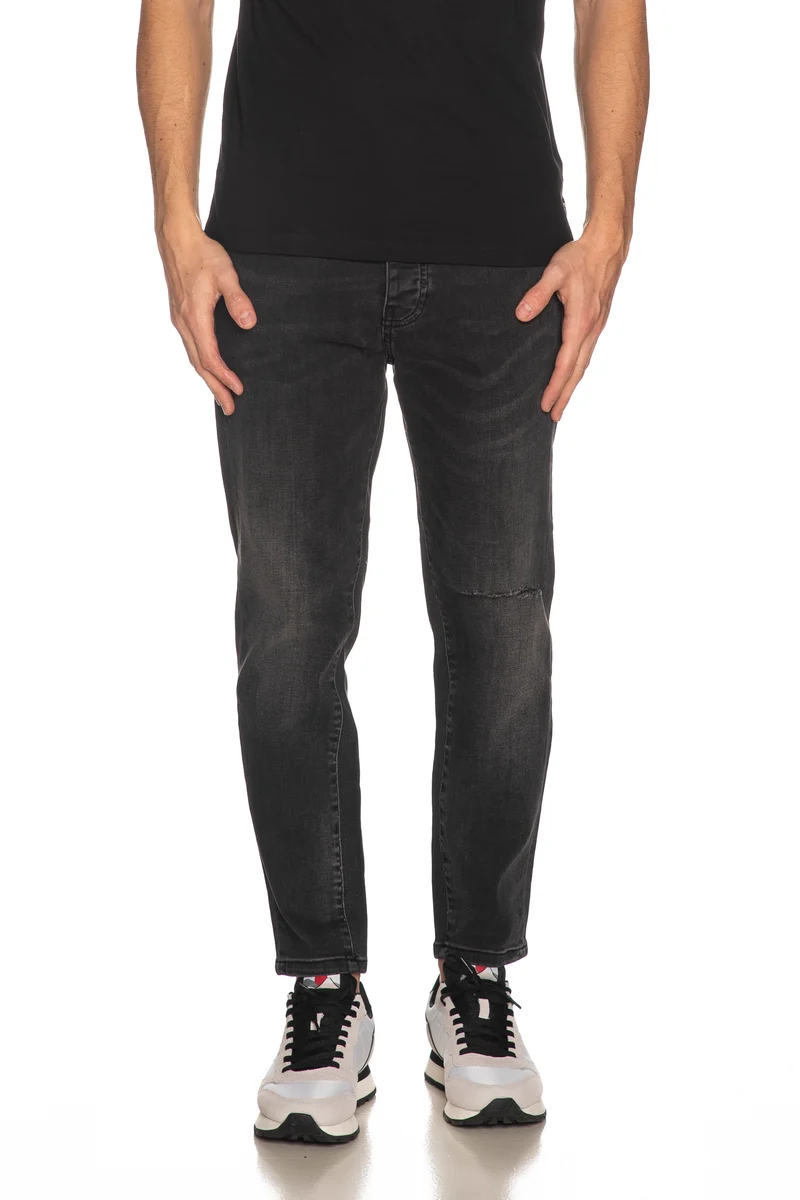 Jeans Fifty Four Cloys Da Uomo Denim Nero