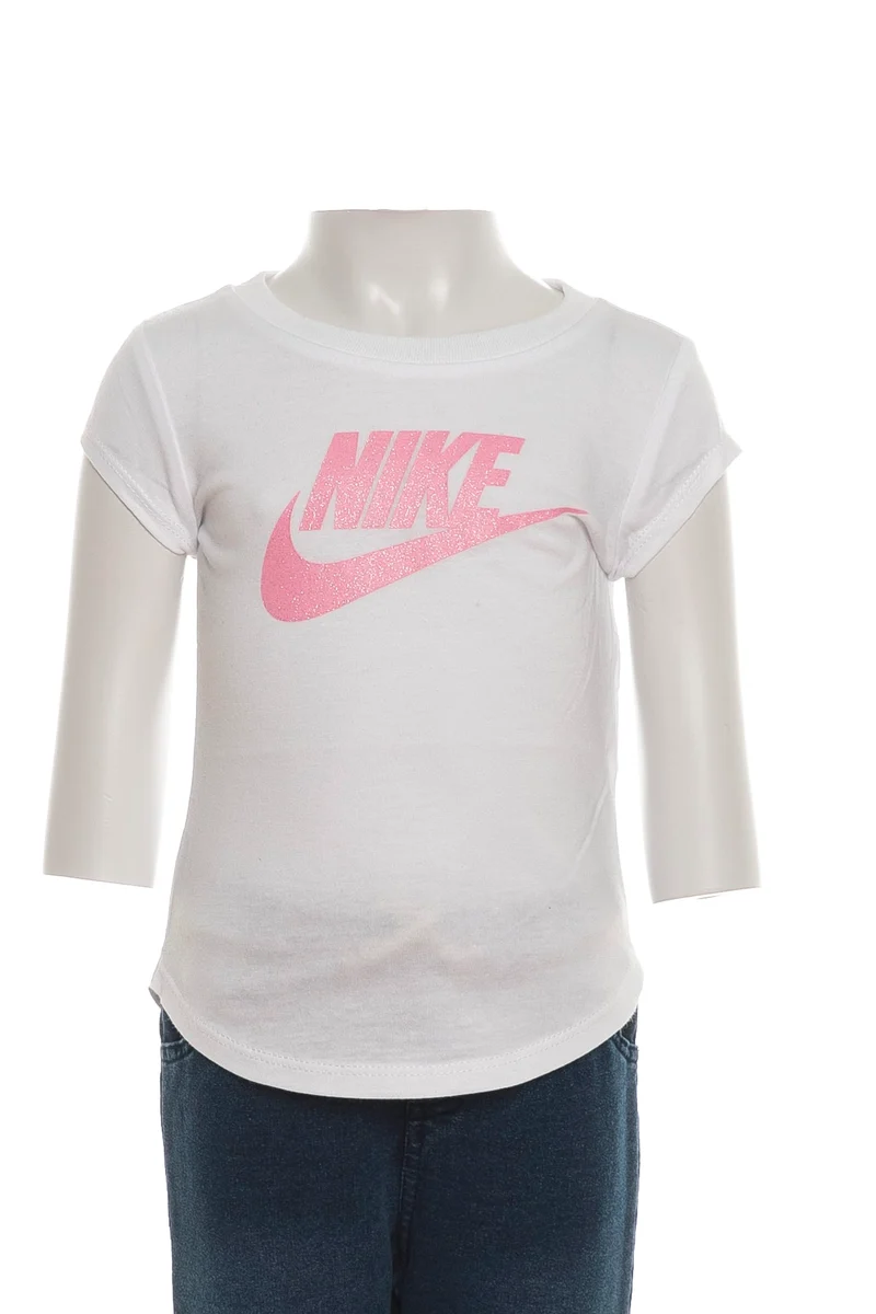 T Shirt Nike Athletic Cut Da Bambina Bianca