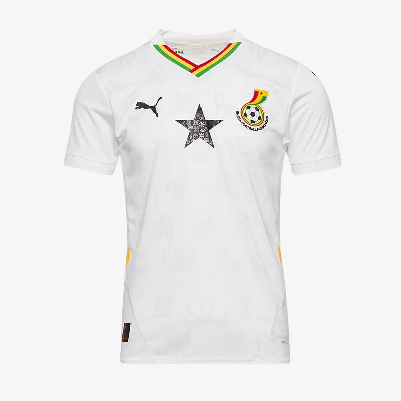 Maglia Puma Ghana 2025 Replica Primo Kit