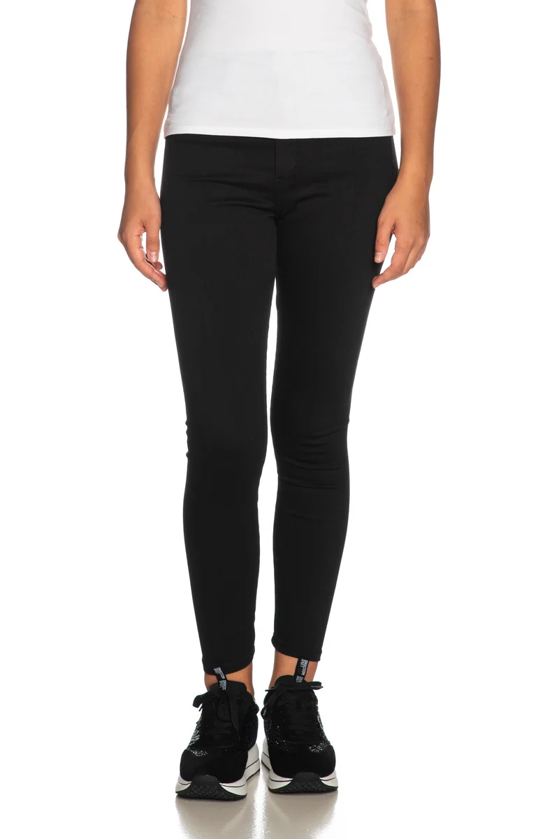 Jeans Tommy Hilfiger Sylvia Seamless Da Donna Denim Nero