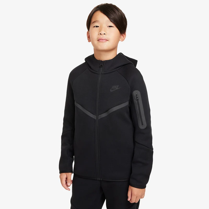 Nike Felpa con cappuccio e zip a tutta lunghezza – Ragazzo/a