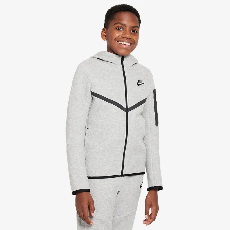 Nike Felpa con cappuccio e zip a tutta lunghezza – Ragazzo/a