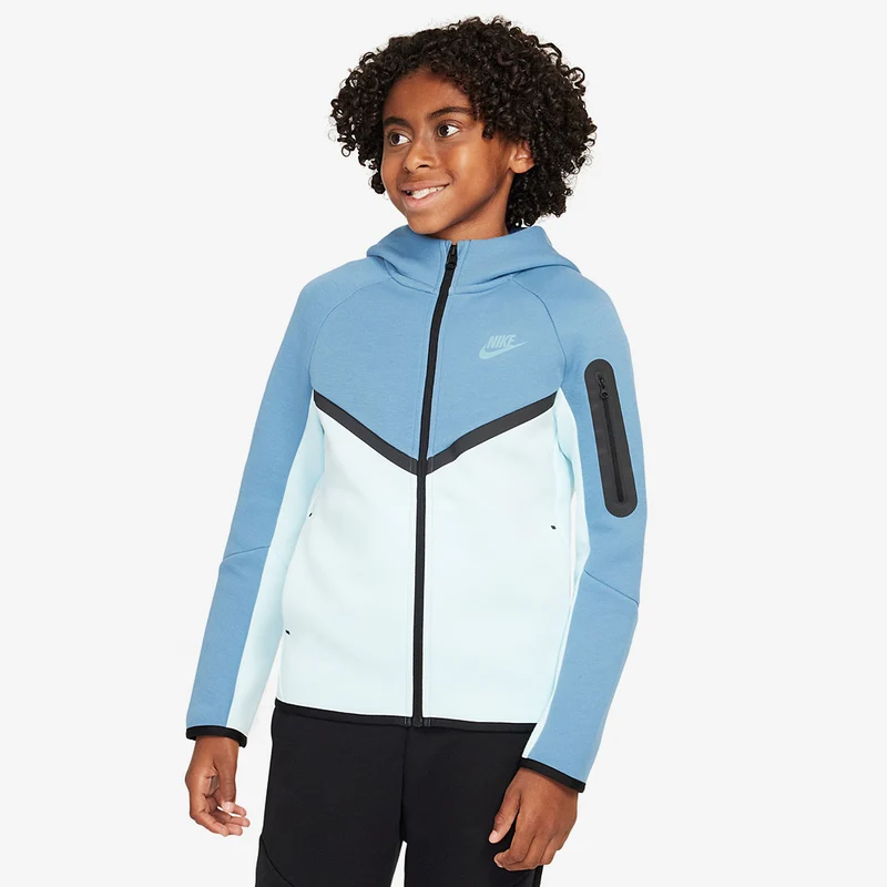 Nike Felpa con cappuccio e zip a tutta lunghezza – Ragazzo/a