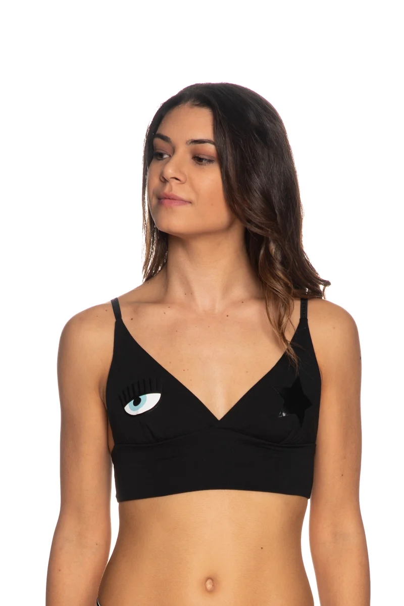 Reggiseno Intimo Chiara Ferragni Eye Star Da Donna Nero