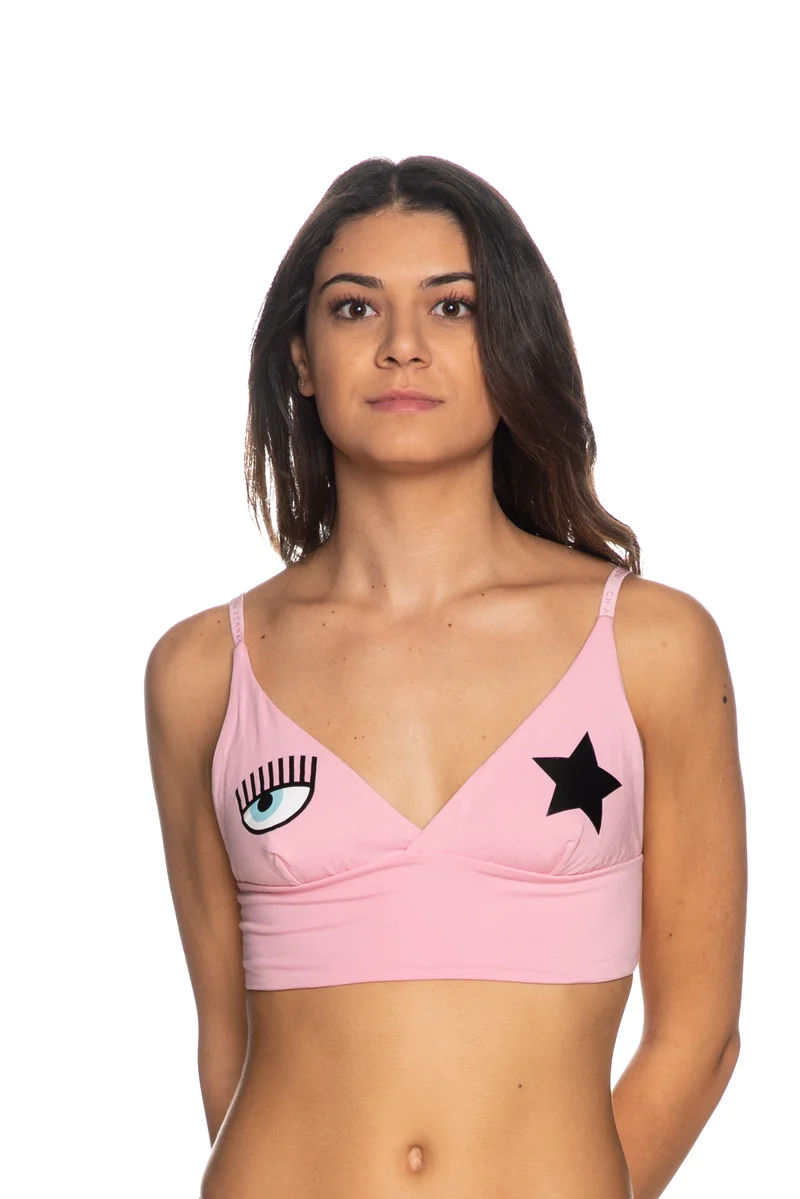 Reggiseno Intimo Chiara Ferragni Eye Star Da Donna Rosa
