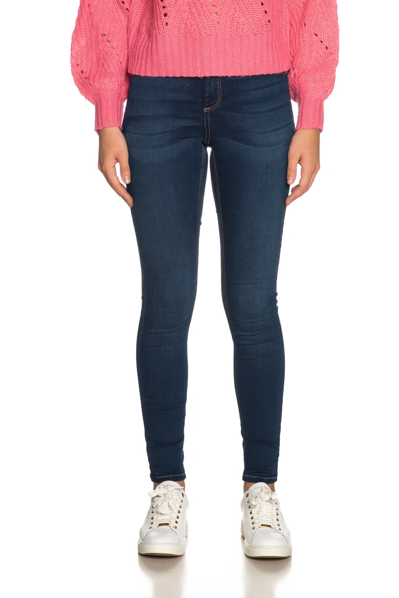 Jeans Tiffosi Curvy Shape Da Donna Denim Dark Blu