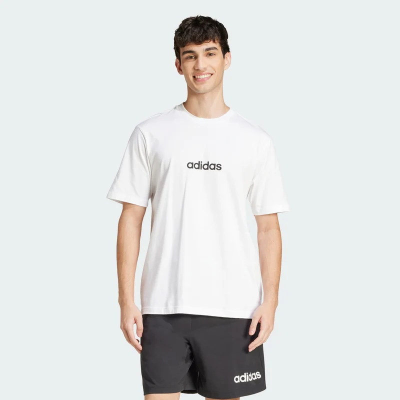 adidas Essentials Linear Single Jersey Tee