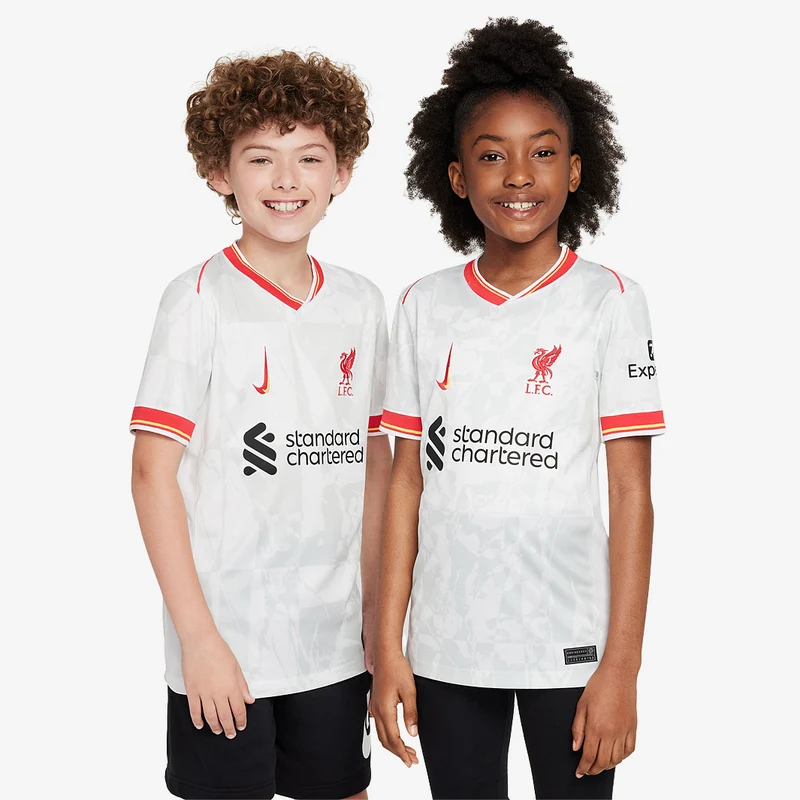 Maglia Nike Liverpool 24/25 Bambini Dri-FIT Maniche Corte Stadium Terzo Kit