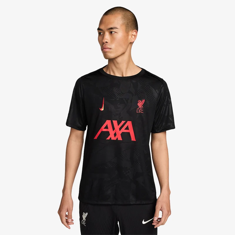 Top Nike Liverpool 24/25 Dri-FIT Academy Pro Maniche Corte Pre-Match Terzo Kit