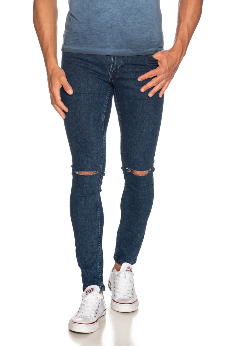 Jeans Only & Sons Da Uomo Denim Blu Medio