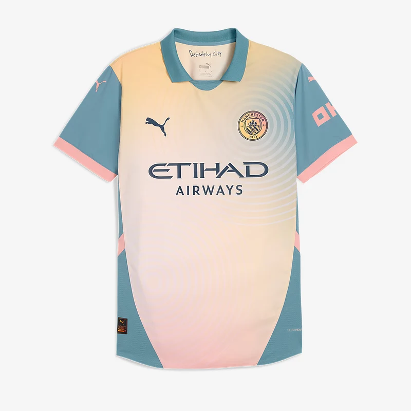 Maglia Puma Manchester City 24/25 Authentic 4° Kit con confezione