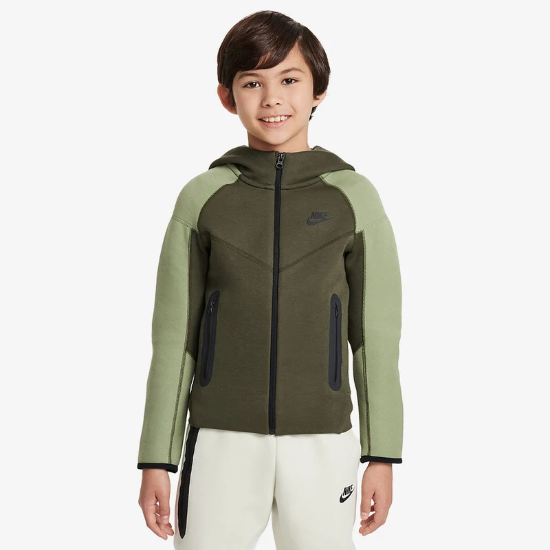 Hoodie Nike Sportswear Bambini Grandi Tech Fleece Zip Intera (8-15 Anni)