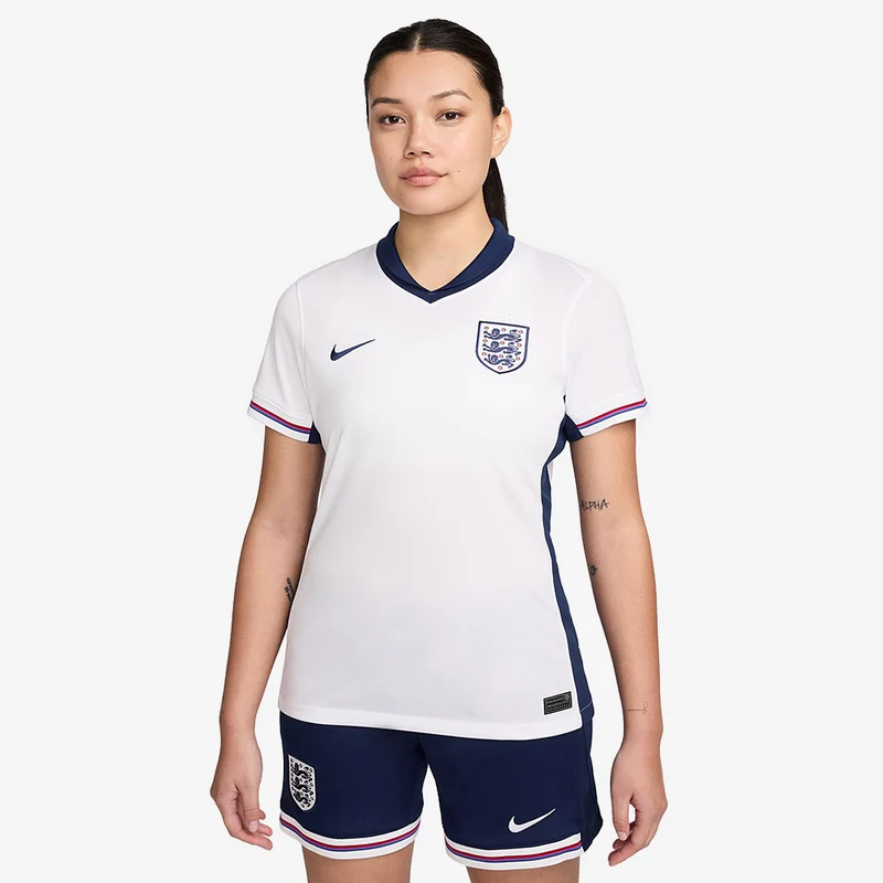 Maglia Nike Inghilterra 2024 Donna Dri-FIT Stadium Maniche Corte Primo Kit