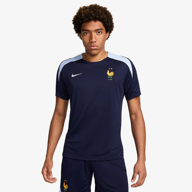 Top Nike Francia 2024 Dri-FIT Strike Maniche Corte