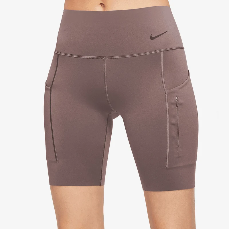 Shorts da Ciclista Nike Donna Go Mid-Rise 8"